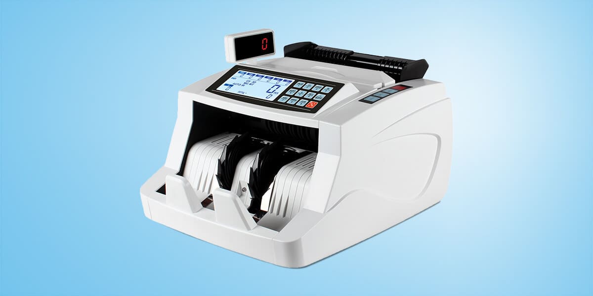 Currency Authenticating & Counting Machine - Model : CashClean-100LV